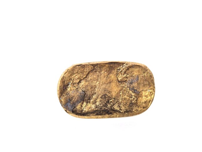 Estátua do Deus Shiva em lótus com tridente removível em brass 9m
