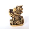 Miniaturas de Ganesha tocando instrumentos musicais 5cm de altura