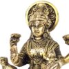 Estátua do Deusa Lakhsmi na Flor de Lótus em brass 14m