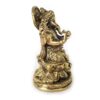 20250718_150126 Estátua de Ganesha em Brass com Quatro braços 20cm