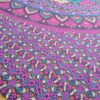 20250811_153030 Colcha indiana ou painel decorativo de mandala pink e roxo (2,40m x 2,10m)