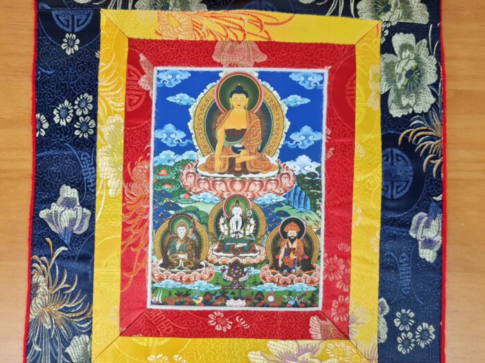 Painel de obra de arte Thangka da Mandala Sagrada