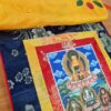 Painel de obra de arte Thangka Thangka Budista de Buda Shakyamuni e mestres