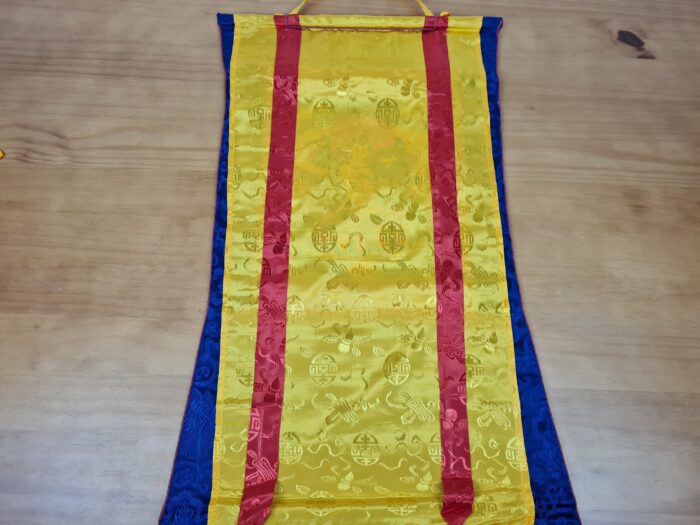Painel de obra de arte Thangka Manjusri Bodhisattva