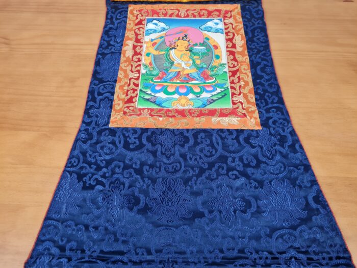 Thangka tibetana Manjusri Bodhisattva