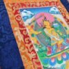 Painel de obra de arte Thangka Manjusri Bodhisattva