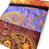 20250825_170523 Bolsinha indiana multiuso de patchwork de saree marrom lilás e color