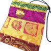20250825_170531 Bolsinha indiana multiuso de patchwork de saree marrom lilás e color
