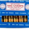 Kit com 6 perfumes Sri Sai Baba Nag Champa