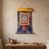 Painel de obra de arte Thangka Thangka Budista de Buda Shakyamuni e mestres