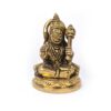 Hanuman Deus Macaco estatueta indiana de metal brass 9cm