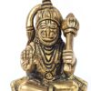 Hanuman Deus Macaco estatueta indiana de metal brass 9cm