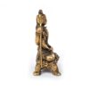 20250927_114931 Estátua do Deus Shiva em lótus com tridente removível em brass 9cm