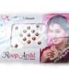 Bindi indiano adesivo para colar entre as sombrancelhas 13 pontos vermelhos