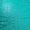 Dupatta verde com fios bordados de lantejoulas