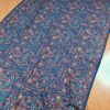 Saree Kashmiri Aari Work Bordado à Mão com Fios de Seda Coloridos