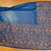 Saree Kashmiri Aari Work Bordado à Mão com Fios de Seda Coloridos