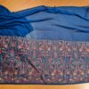 Saree Kashmiri Aari Work Bordado à Mão com Fios de Seda Coloridos