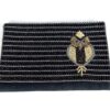 Bolsa indiana clutch carteira toda bordada com design de Coruja