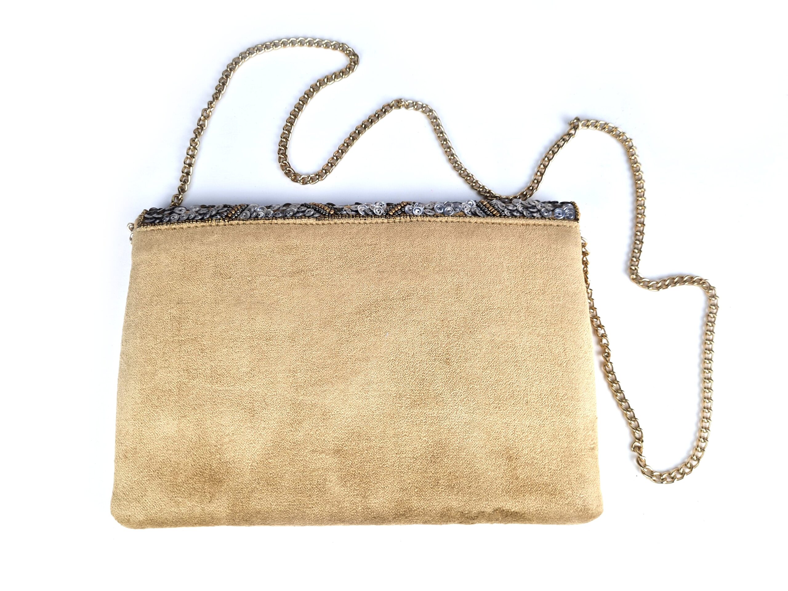 20251013_154051 Bolsa indiana clutch carteira tecido com bordados florais bege e metalizados