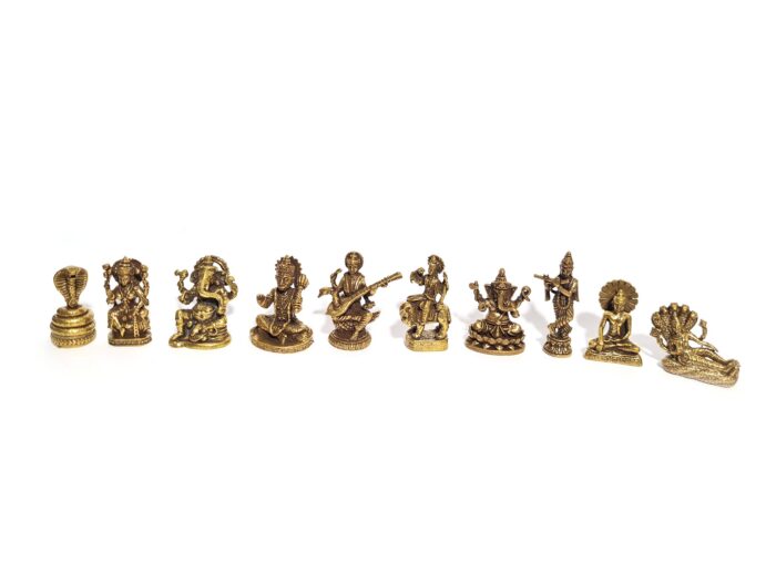 miniaturas de deidades hindus 3cm