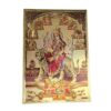 Folha laminada dourada para decorar Deusa Durga (Navadurga) e suas 9 formas