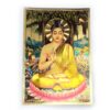 Folha laminada dourada para decorar Buda sobre Flor de Lótus