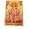 Folha laminada dourada para enquadrar Hanuman 5 faces Panchamukhi