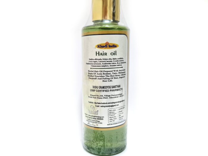 20260103_163436 Amla Hair Oil com blend de 10 óleos ayurvédicos da Khadi India