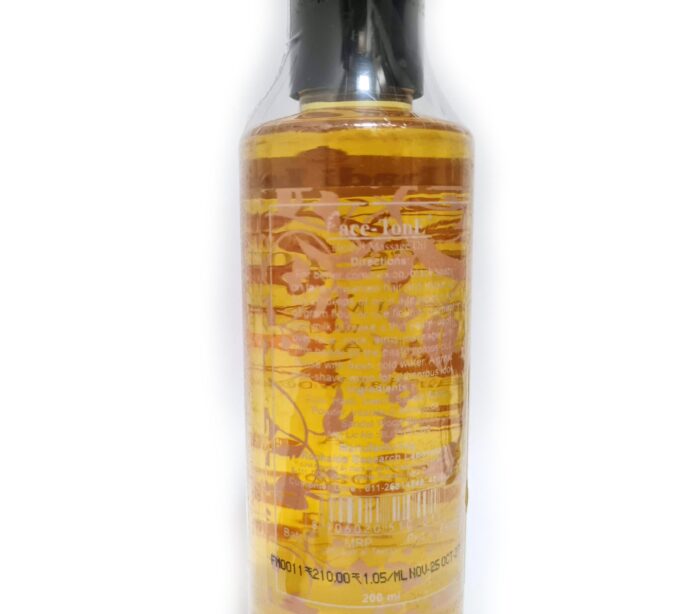 20260103_163447 Óleo herbal de massagem facial e corporal da Khadi India Face Ton-E com sândalo