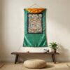 Thangka budista Bhavachakra - Roda da Vida Tradicional