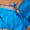 Saree Banarasi Art Silk Azul Turquesa e Marsala Real