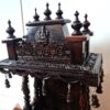 Templo hindu artesanal em madeira Rosewood Ganesh