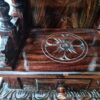 Templo hindu artesanal em madeira Rosewood Ganesh