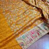 20260203_165443 Saree Banarasi Art Silk de seda Imperial Girassol
