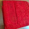 Saree Nupcial Luxo em Georgette Chikankari de Lucknow