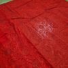 Saree Nupcial Luxo em Georgette Chikankari de Lucknow
