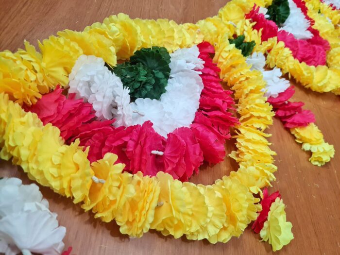 Toran Indiano de Calêndulas Artificiais (Bandanwar) para Festas