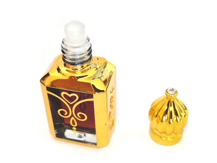 Perfume indiano natural e artesanal da Jain Perfumers Amber 10ml
