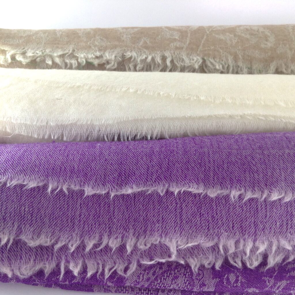 pashminas de lã de cashmere indianas
