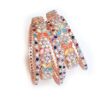 Conjunto de 6 pulseiras indianas com pedrarias Jardim de Basant