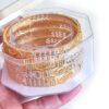 Conjunto Devi Bangles com 4 pulseiras indianas design Paisley