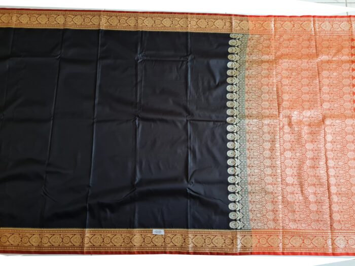 Saree Banarasi Art Silk de seda modelo Gold Shyama