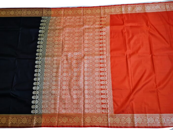 Saree Banarasi Art Silk de seda modelo Gold Shyama