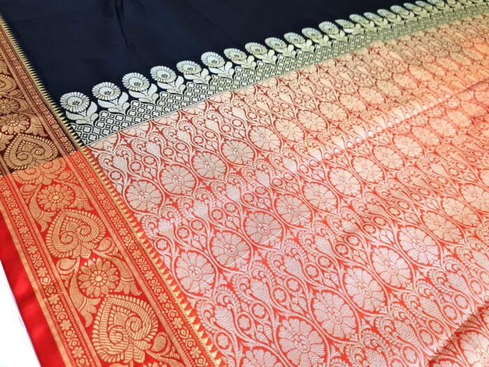 Saree Banarasi Art Silk de seda modelo Gold Shyama