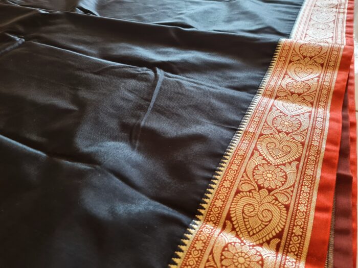 Saree Banarasi Art Silk de seda modelo Gold Shyama