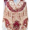 20260506_155545 Sherwani Indiano Luxo Creme com Bordados Zari, Pedrarias, Dupatta e Churidar