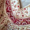 20260506_160252 Sherwani Indiano Luxo Creme com Bordados Zari, Pedrarias, Dupatta e Churidar