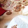 20260506_160305 Sherwani Indiano Luxo Creme com Bordados Zari, Pedrarias, Dupatta e Churidar