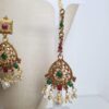 20260529_183610 Conjunto completo de semi joia indiana para festas Radharani Rubi Green